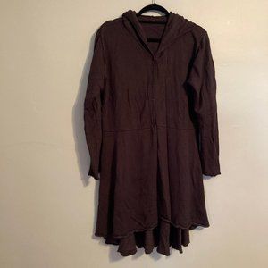 Black custom jersey hoodie